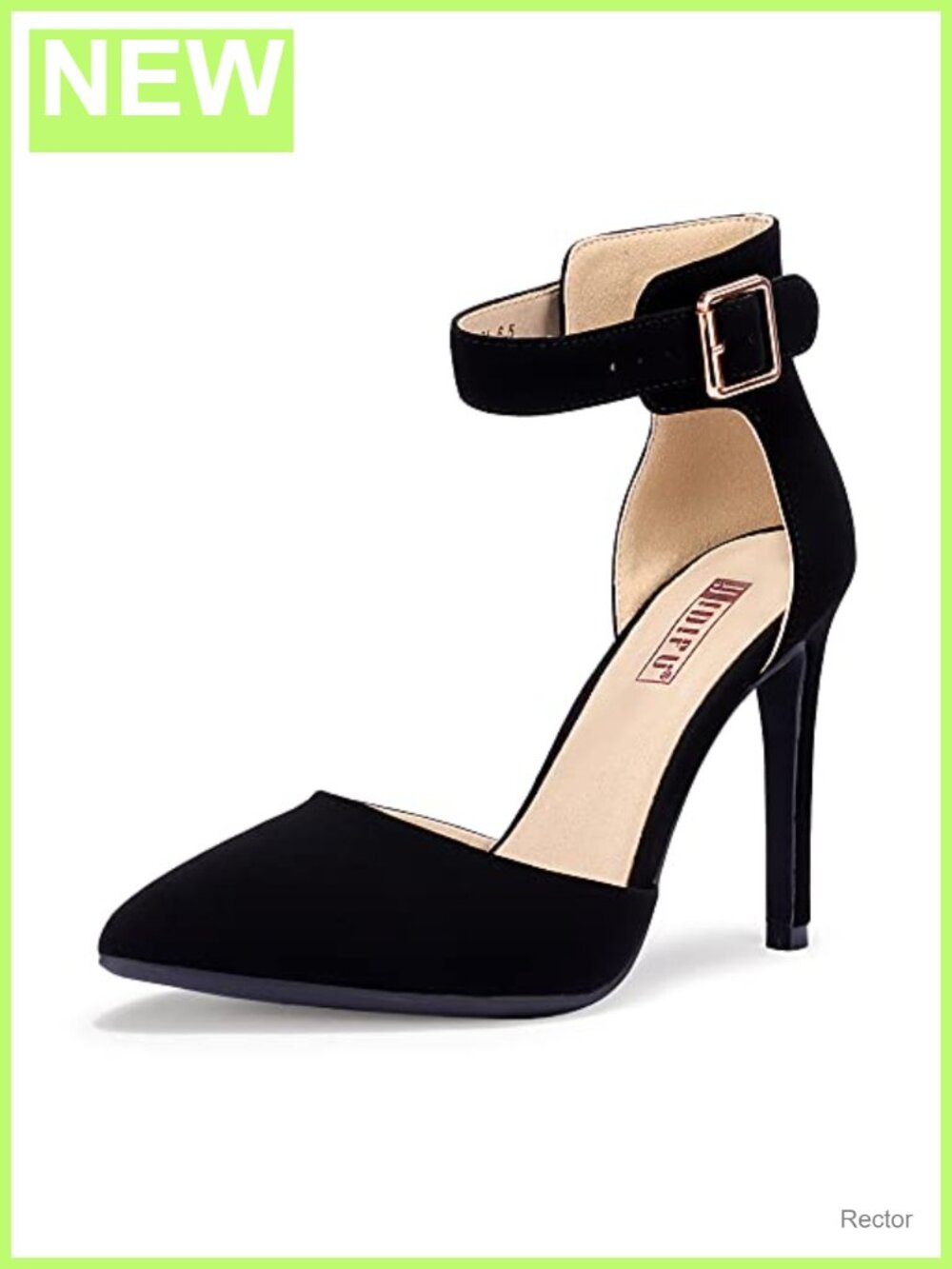 4 Inch Stiletto Heels Pumps Women Pointed Toe Ankle Strap